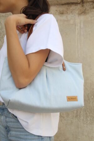 Le sac URBAN BAG Denim bleu ciel