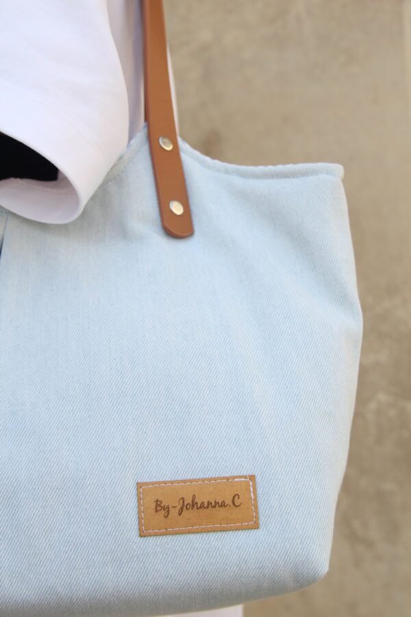 Le sac URBAN BAG Denim bleu ciel