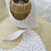 Lot de 2 bavoirs bandana "Printanière"