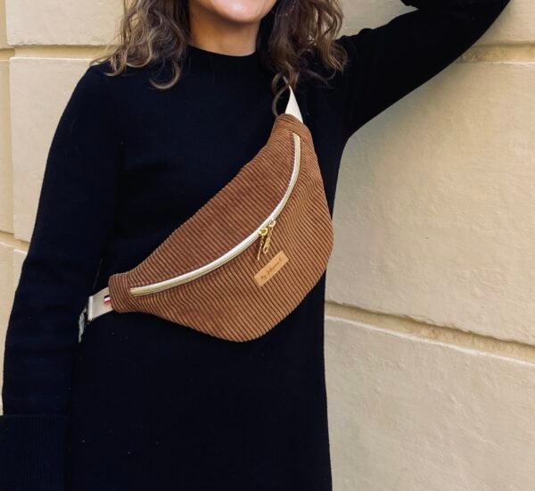 Banane velours côtelé - à personnaliser