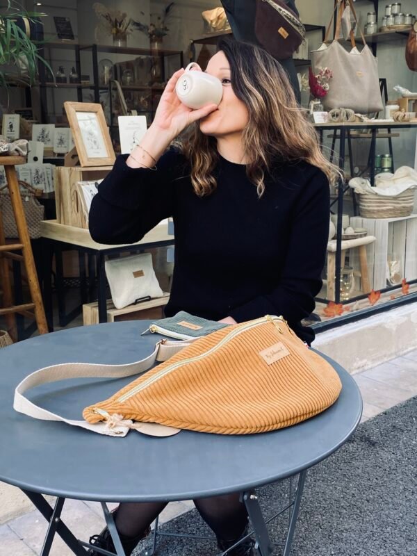 Banane Velours Ocre XL