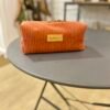 Trousse velours Terracotta