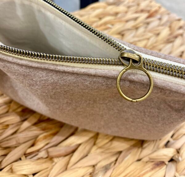 Pochette Douceur d’hiver - uni écru