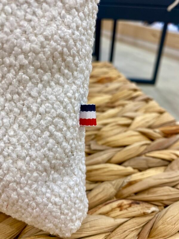 Pochette Neige-Fleurs des champs orangé