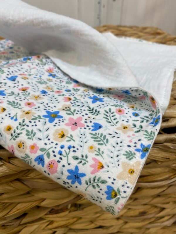 Lange double face - Fleurs des champs