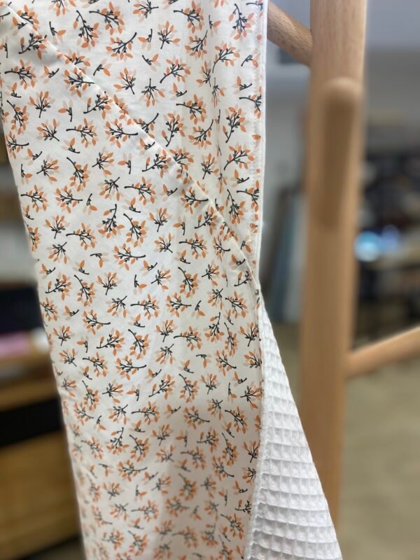 Cape de bain - Feuillage orangé