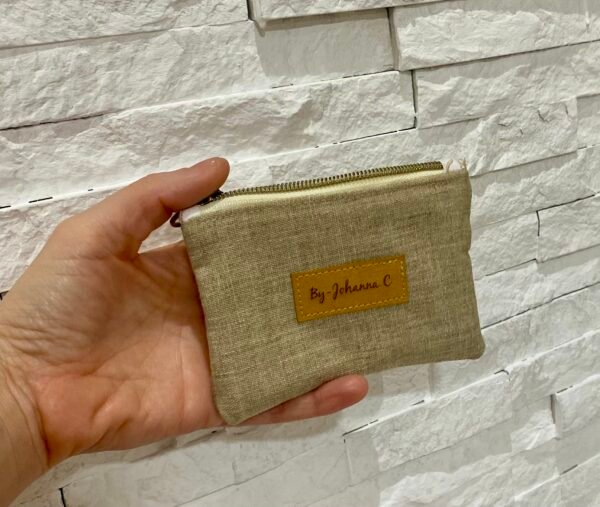 Porte-monnaie imitation LIN