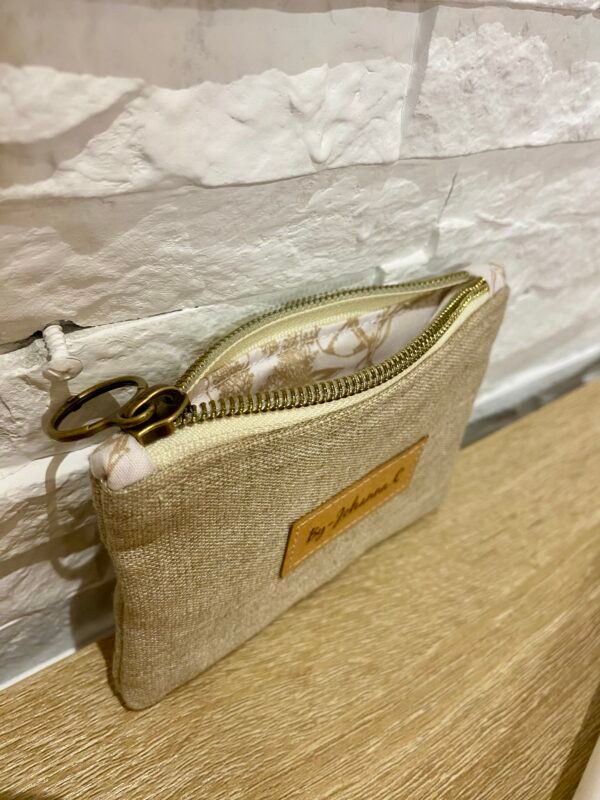 Porte-monnaie imitation LIN