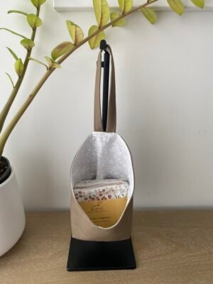 Panier suspendu - Toile Taupe