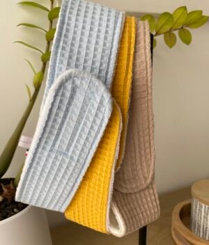 Bandeaux de soin visage - nid d'abeille