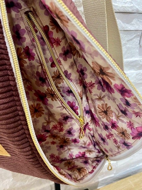 Banane Velours Prune XL