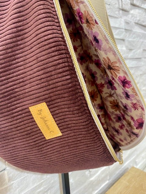 Banane Velours Prune XL