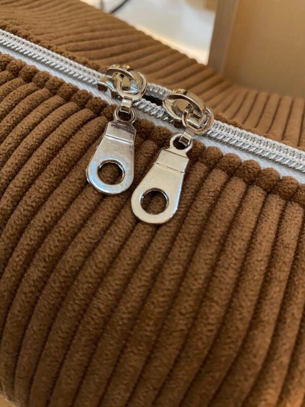 Trousse de toilette ROUILLE - intérieur carreaux