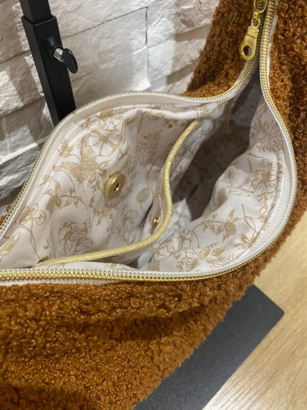 Curv'Bag BOUCLETTE Camel