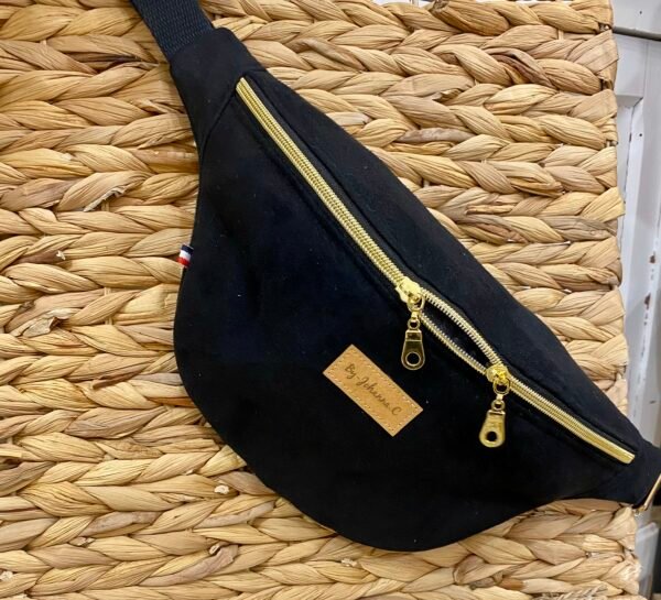 Banane Suédine noir