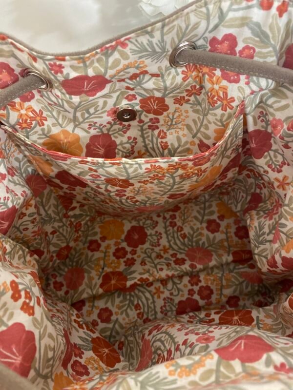 Sac Bourse - Suédine taupe