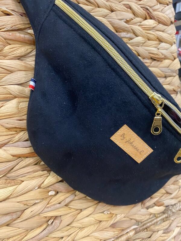 Banane Suédine noir