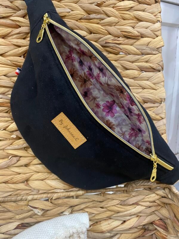 Banane Suédine noir