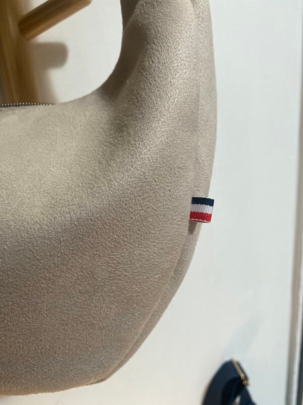 Curv'Bag Suédine Écru