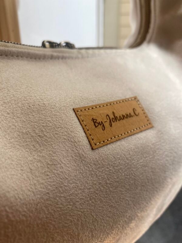 Curv'Bag Suédine Écru