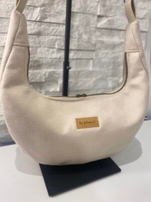 Curv'Bag Suédine Écru
