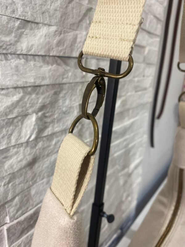 Curv'Bag Suédine Écru