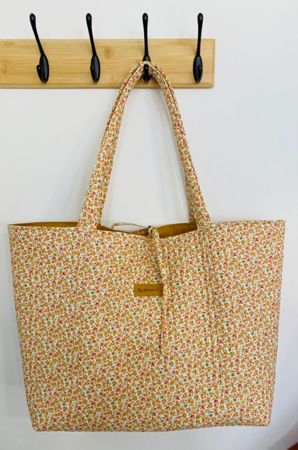 Sac fourre-tout molletonné Liberty orangé