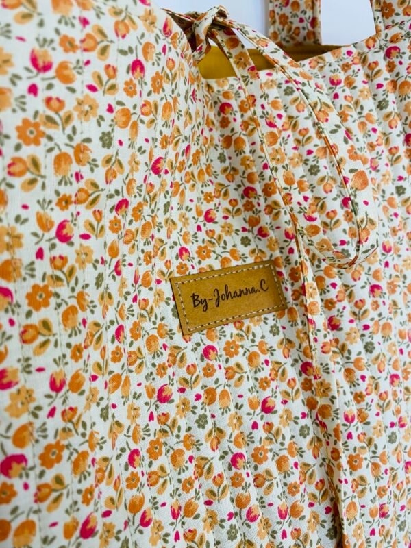 Sac fourre-tout molletonné Liberty orangé