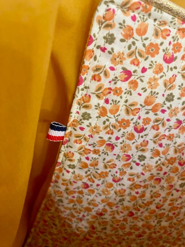 Sac fourre-tout molletonné Liberty orangé