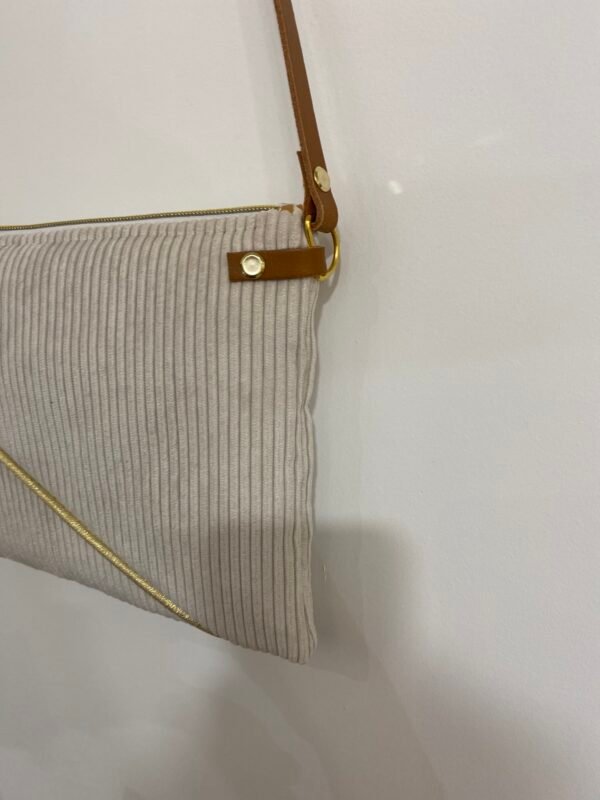 Pochette bandoulière LIN & CUIR
