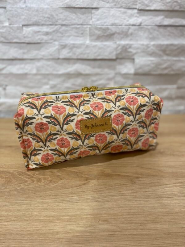 Trousse matelassée "PETUNIA"