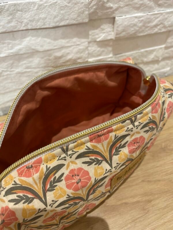 Trousse matelassée "PETUNIA"