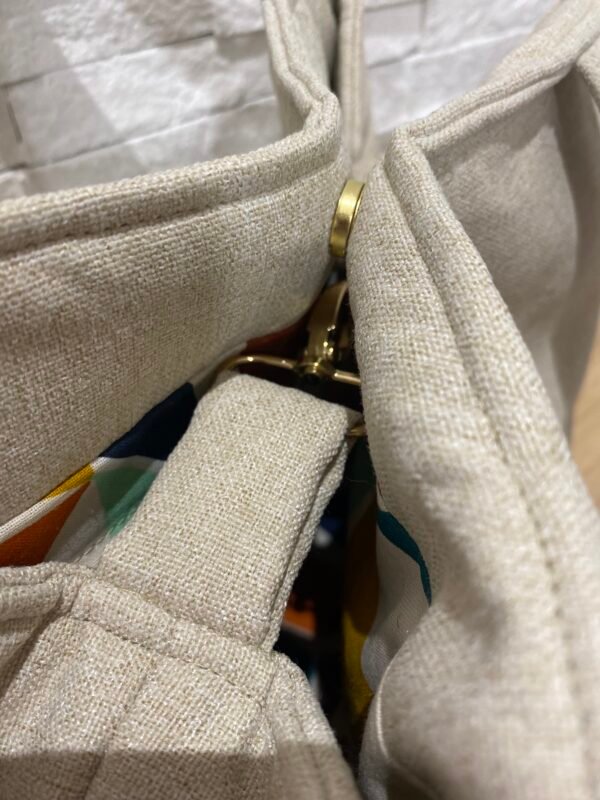 Sac Cabas ESSENTIEL- Sable & lin