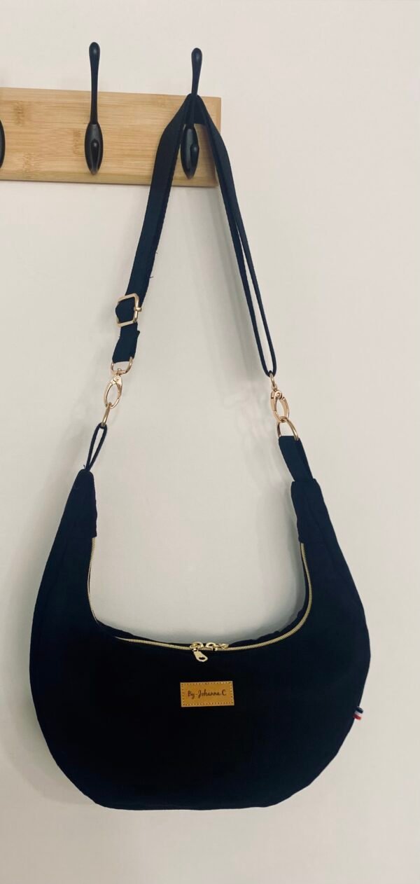 Curv'Bag PREMIUM Suédine noire