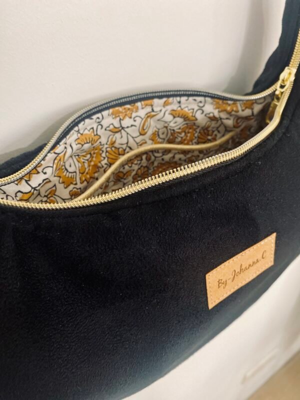 Curv'Bag PREMIUM Suédine noire